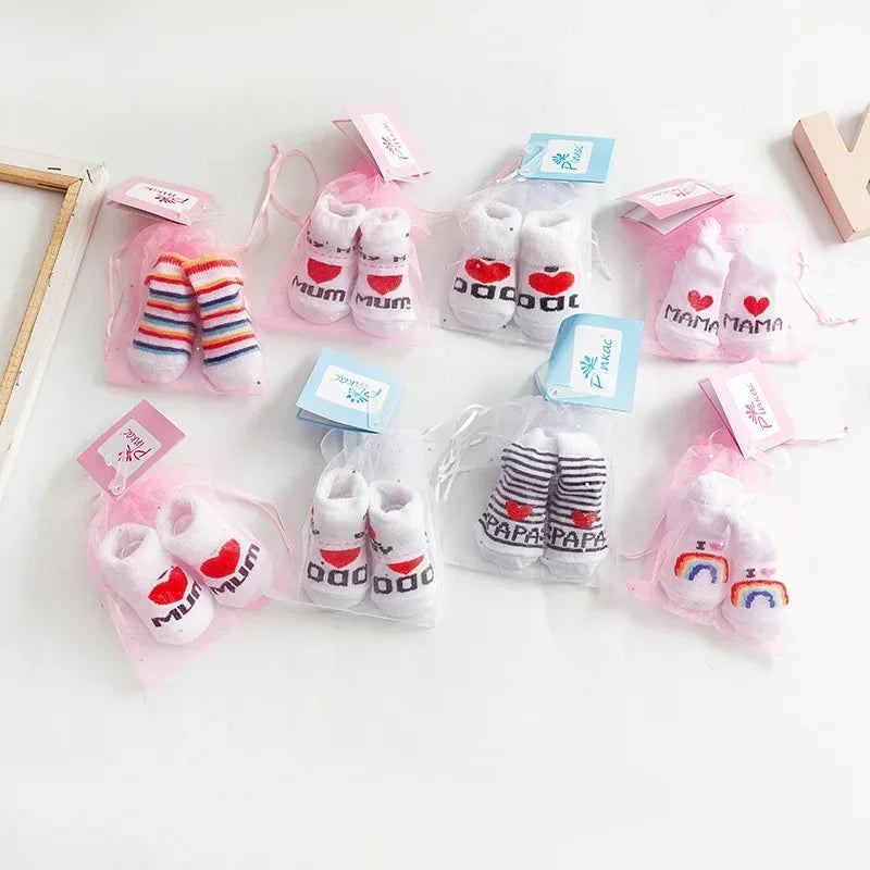 Spring Summer Baby Girls Boys Cotton Soft Warm Socks For Newborn toddlers