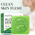 SADOER Aloe Facial Soap Face Wash Foam Facial Cleanser Moisturizer